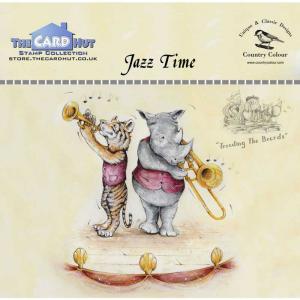 The Card Hut Clear Stamps Set - Jazz Time [CCTBJT]