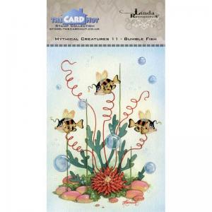 The Card Hut Clear Stamps Set - Mythical Creatures 11 - Bumble Fish [LCMC011]