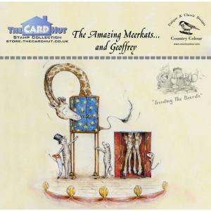 The Card Hut Clear Stamps Set - The Amazing Meerkats...and Geoffrey [CCTBTAM]