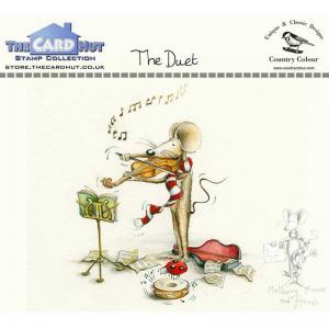The Card Hut Clear Stamps Set - The Duet [CCMMTD]