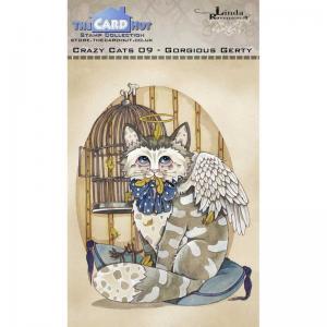 The Card Hut Clear Stamps Set - Crazy Cats 09 - Gorgious Gertie [LRCC009]