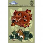 The Card Hut Clear Stamps Set - Fox & Mouse [CEDFM]