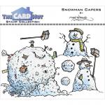 The Card Hut Clear Stamps Set - Snowman Capers [MBWWSC]