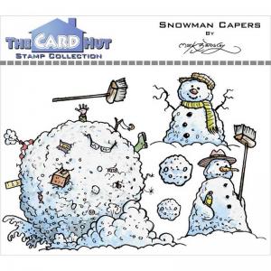 The Card Hut Clear Stamps Set - Snowman Capers [MBWWSC]