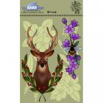 The Card Hut Clear Stamps Set - Stag [CEDSG]