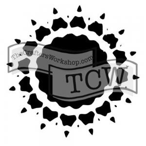 The Crafter's Workshop / Rebekah Meier 4" x 4" Template - SEE DESCRIPTION - Sun Flare Remnant [TCW2115]