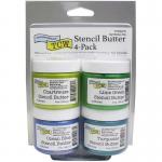 The Crafter's Workshop Stencil Butter 4 Pack - Caribbean Sea [TCW9074]