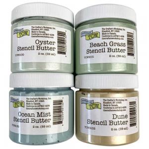 The Crafter's Workshop Stencil Butter 4 Pack - Coastal [TCW9134]
