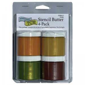 The Crafter's Workshop Stencil Butter 4 Pack - Forest [TCW9117]