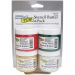 The Crafter's Workshop Stencil Butter 4 Pack - Holiday [TCW9076]