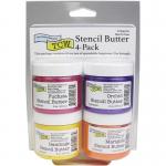 The Crafter's Workshop Stencil Butter 4 Pack - Mardi Gras [TCW9075]