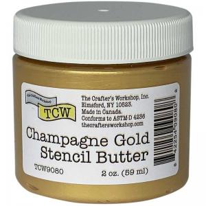 The Crafter's Workshop Stencil Butter - Champagne Gold