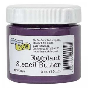The Crafter's Workshop Stencil Butter - Eggplant