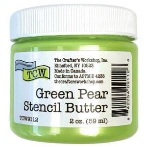 The Crafter's Workshop Stencil Butter - Green Pear