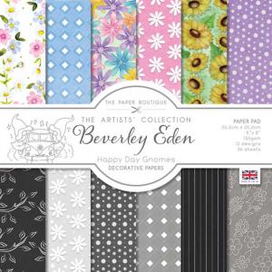 The Paper Boutique Happy Day Gnomes Collection - 8" x 8" Decorative Papers [PB1961]