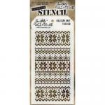 Tim Holtz Layering Stencil - Holiday Knit [THS28]