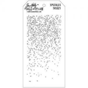 Tim Holtz Layering Stencil - Speckles [THS021]