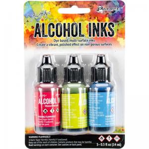 Tim Holtz Alcohol Ink 3 Pack - Dockside Picnic [TAK25962]