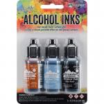 Tim Holtz Alcohol Ink 3 Pack - Miners Lantern [TIM20721]