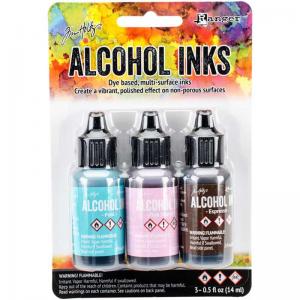 Tim Holtz Alcohol Ink 3 Pack - Retro Cafe [TAK52562]