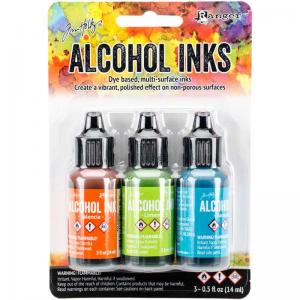 Tim Holtz Alcohol Ink 3 Pack - Spring Break [TAK52555]