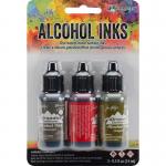 Tim Holtz Alcohol Ink 3 Pack - Tuscan Garden [TIM20707] - ON SALE!