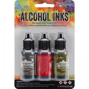 Tim Holtz Alcohol Ink 3 Pack - Tuscan Garden [TIM20707]