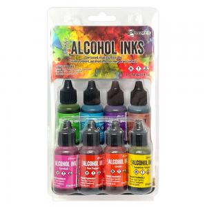 Tim Holtz Alcohol Ink 8 Pack - Spectrum Bright [TAK79385]