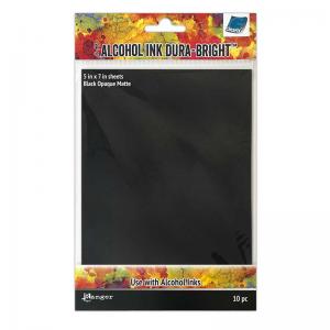 Tim Holtz Alcohol Ink Dura-Bright - Black Opaque Matte [TAC81067]
