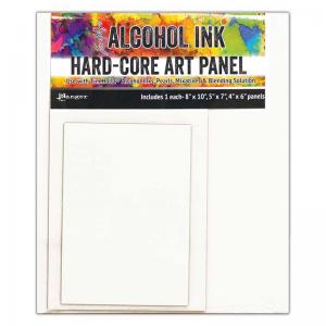 Tim Holtz Alcohol Ink Hard Core Art Panels - Rectangle Pack [TAC66910]