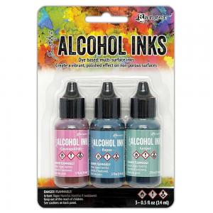 Tim Holtz Alcohol Ink 3 Pack - Getaway [TAK86130]