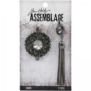Tim Holtz Assemblage Charms - Adorned Bijou & Tassel [THA20128]