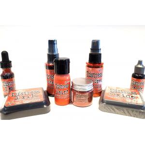 Tim Holtz Distress 2020 New Color Set - Crackling Campfire (August 2020)