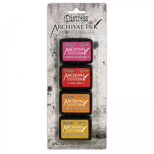 Tim Holtz Distress Archival MINI Ink Pad Kit #1 [AITK64855]