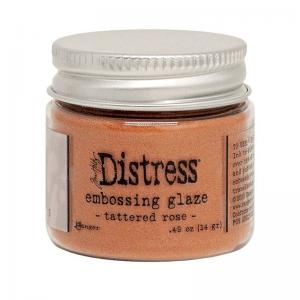Tim Holtz Distress Embossing Glaze - Tattered Rose