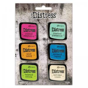 Tim Holtz Distress Enamel Collector Pins - Set 1 [TDZS73437]