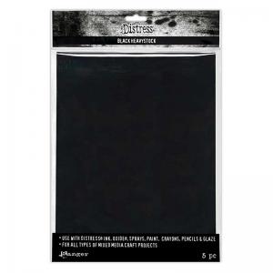 Tim Holtz Distress Heavystock - Black [TDA79293]