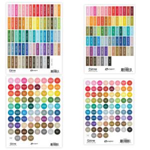 Tim Holtz Distress Label Sheets Assortment - White [TDA93381]