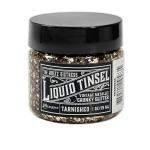 Tim Holtz Distress Liquid Tinsel 1oz Jar - Chunky Glitter - Tarnished [TDA95835]