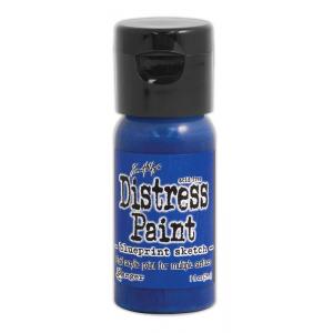 Tim Holtz Distress Paint - 1oz Flip Top Bottle - Blueprint Sketch