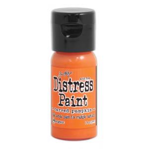 Tim Holtz Distress Paint - 1oz Flip Top Bottle - Carved Pumpkin