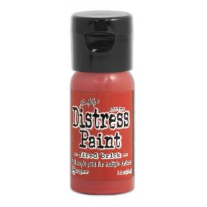 Tim Holtz Distress Paint - 1oz Flip Top Bottle - Fired Brick