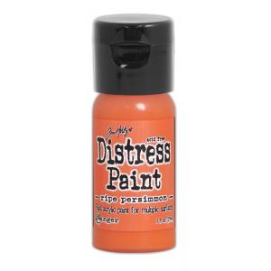 Tim Holtz Distress Paint - 1oz Flip Top Bottle - Ripe Persimmon