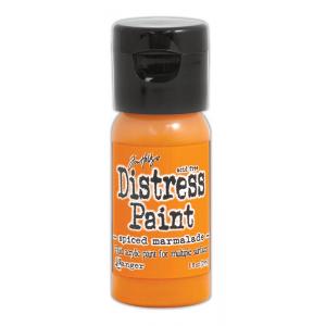 Tim Holtz Distress Paint - 1oz Flip Top Bottle - Spiced Marmalade