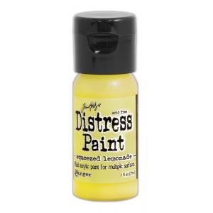 Tim Holtz Distress Paint - 1oz Flip Top Bottle - Squeezed Lemonade