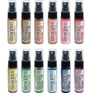 Tim Holtz Distress Spritzes - Set Of 12 - October 2024 Release