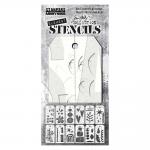 Tim Holtz Element Stencils Set - Everyday Art [THEST004]