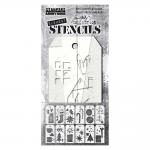 Tim Holtz Element Stencils Set - Festive Art [THEST005]
