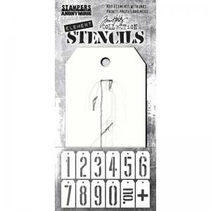 Tim Holtz Element Stencils Set - Mechanical [THEST001]