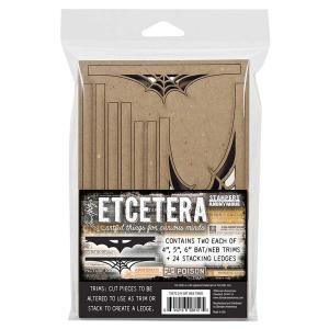 Tim Holtz Etcetera Trims - Bat Web [THETC014]